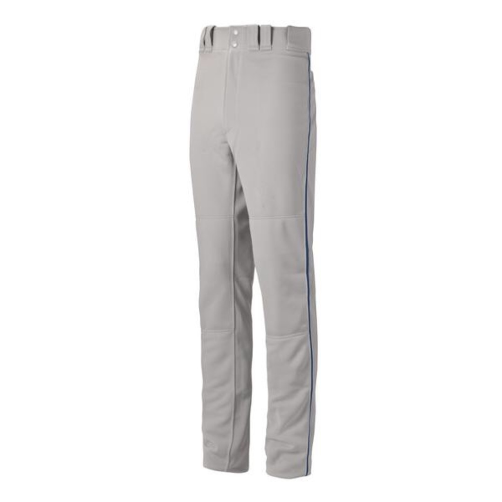 Mizuno Premier Pro Piped Pants Grey/Navy 2XL *NIB*